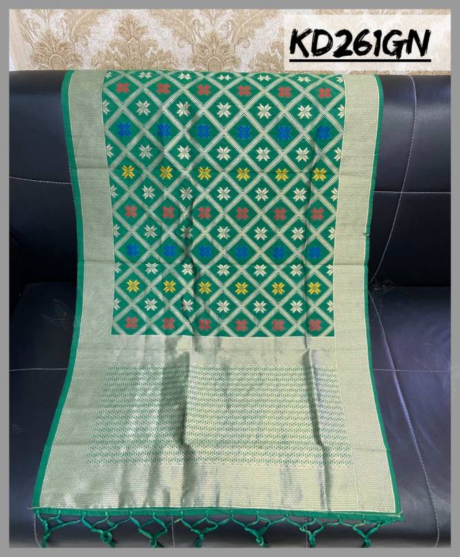 Banarasi Silk 3 New Fancy Casual Wear Wholesale Dupatta Collection